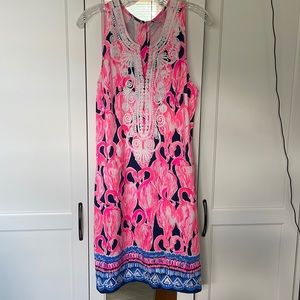 Lilly Pulitzer Pink Flamingo Dress